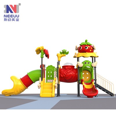 LY10701 Strawberry series new style slide equipment children toys for indoor and outdoor playground