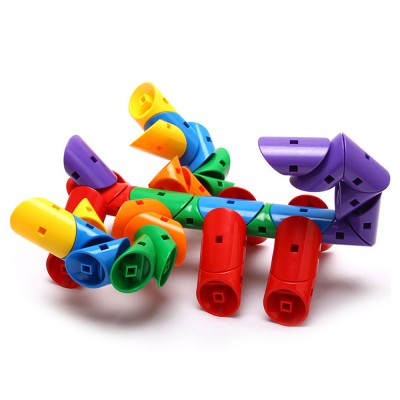 Early Childhood Education Changing Rotating Splicing Building Block Toys Color Assembling Children's Intelligence Toys