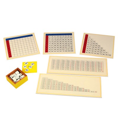 Wooden Math Training Multiplicative Group Montessori Toy For Children