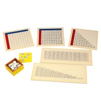 Wooden Math Training Multiplicative Group Montessori Toy For Children