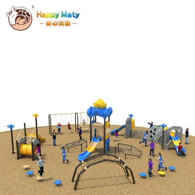 Hot Sale Ropes Obstacle Course Equipment Climbing Frame High Quality Outdoor Playground