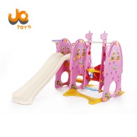 New Design  high quality Indoor Plastic Swing Chair and Slide Toys For children